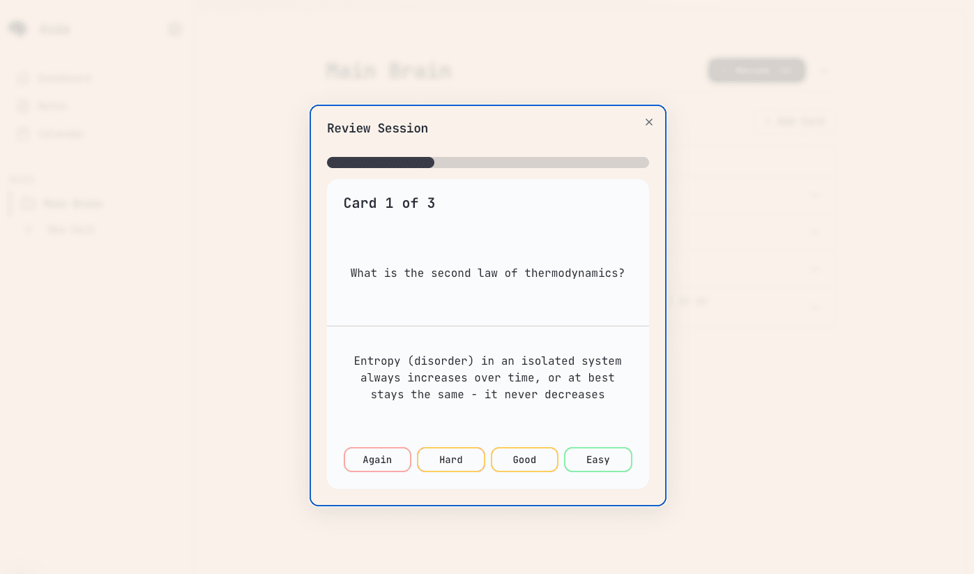 Spaced Repetition
